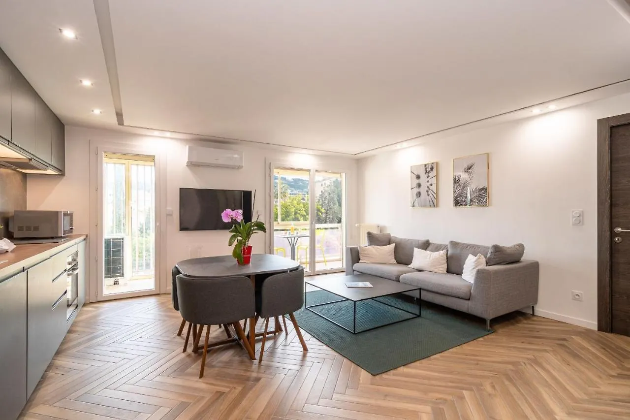 Apartment Heart Of Cannes Contemporary 2Br Garden View Palais & Croisette 5 Mn By Olam Properties