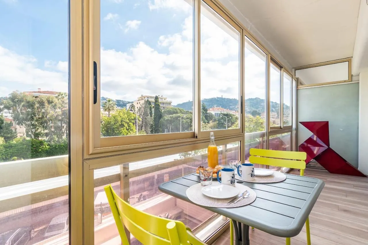 Heart Of Cannes Contemporary 2Br Garden View Palais & Croisette 5 Mn By Olam Properties Apartment