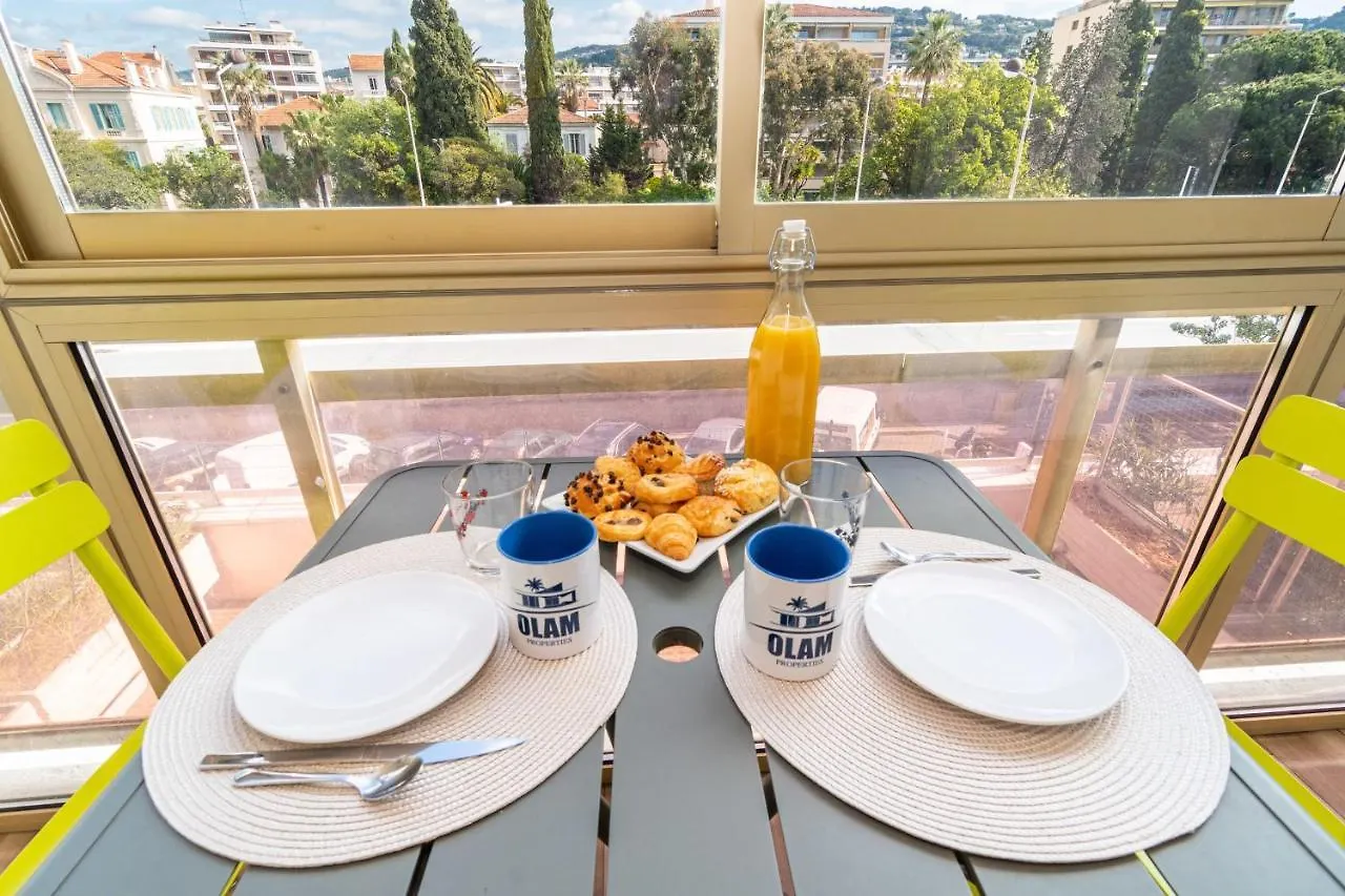 Apartment Heart Of Cannes Contemporary 2Br Garden View Palais & Croisette 5 Mn By Olam Properties France